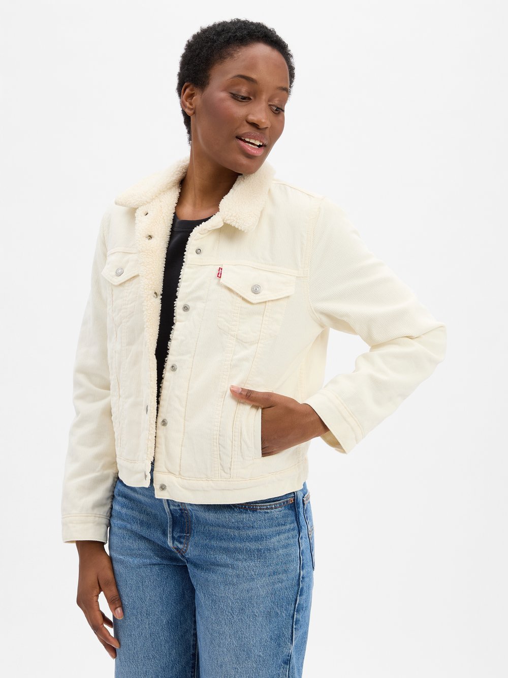 Levi's Jeansjacke Damen Baumwolle