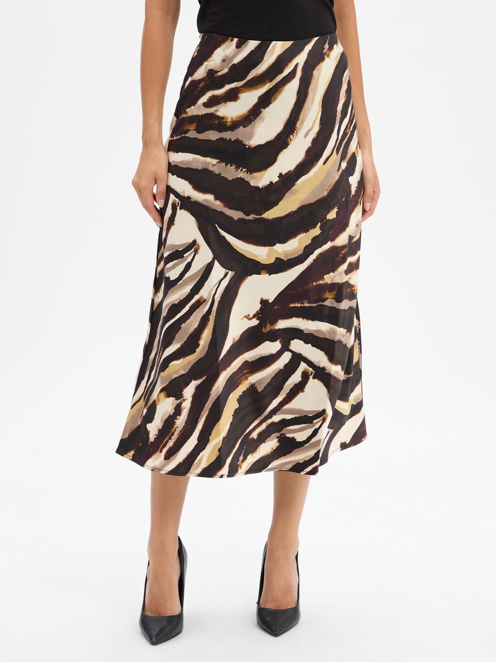 Y.A.S Midirock Damen gemustert