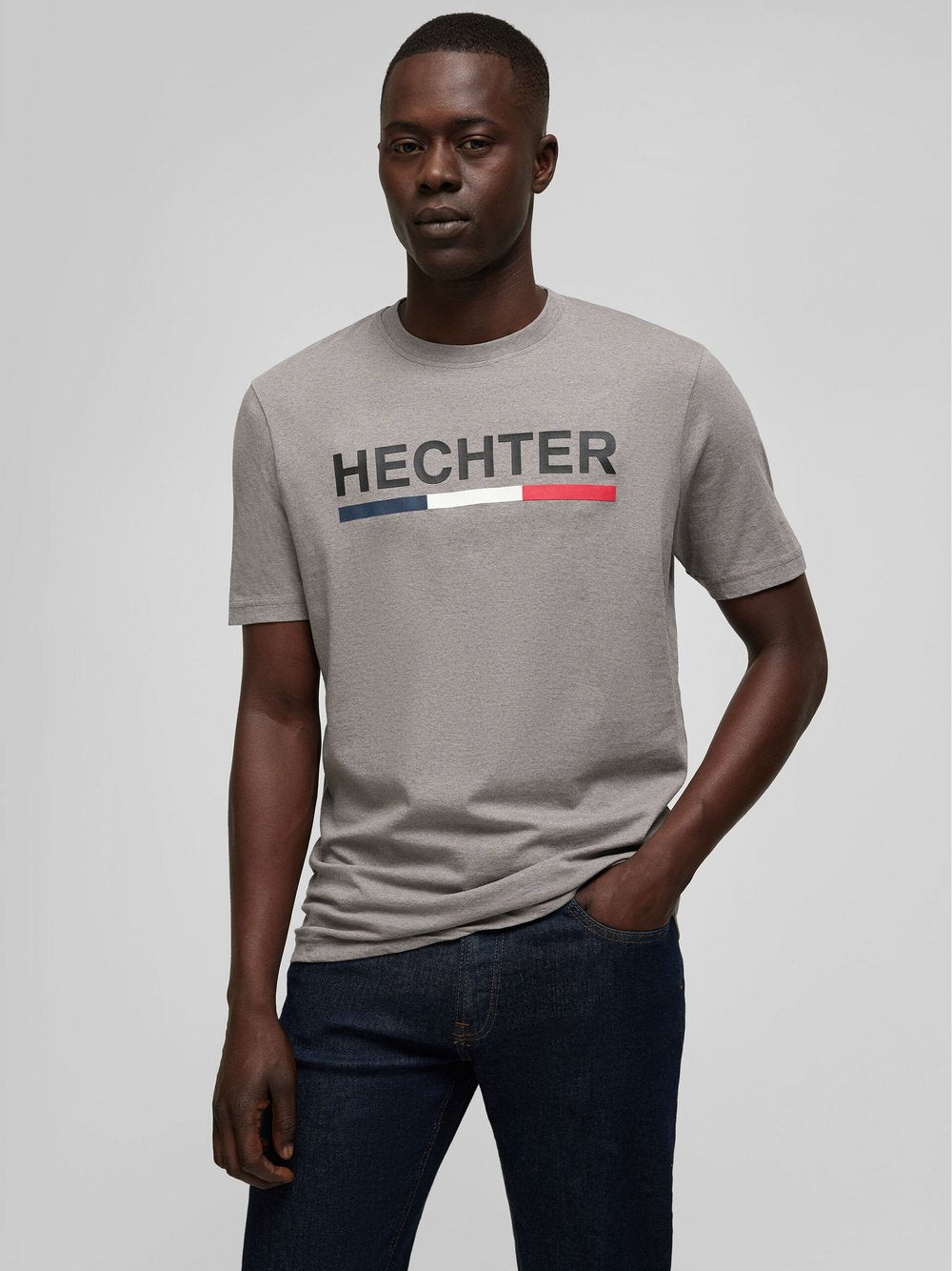 Daniel Hechter T-Shirt Herren Baumwolle bedruckt