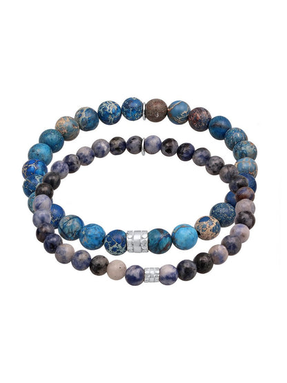 KUZZOI Armband Herren Sterlingsilber