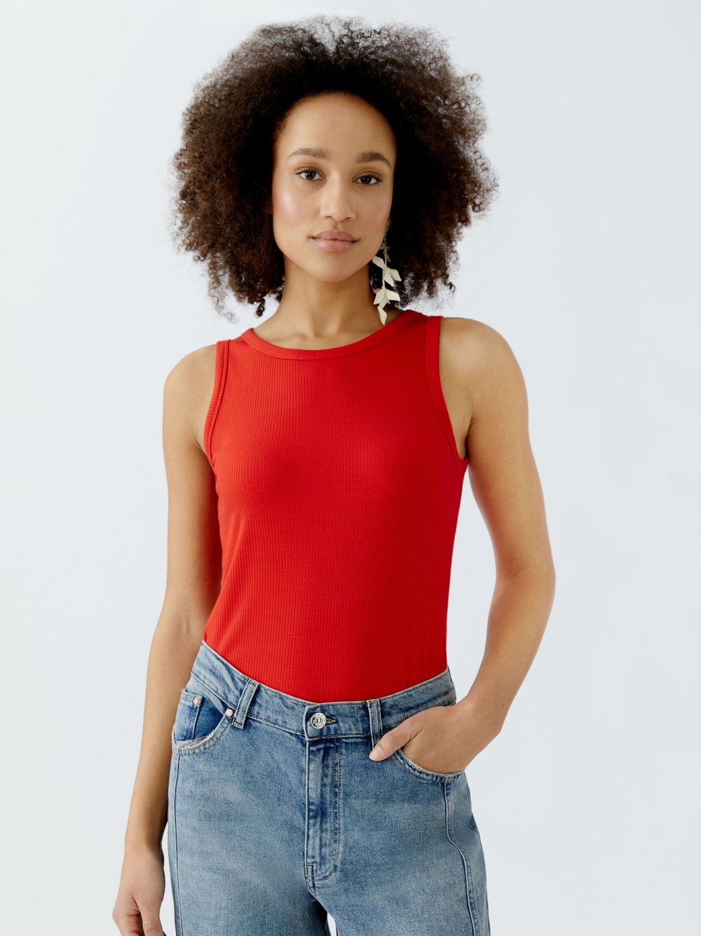 Oui Top Damen Viskose