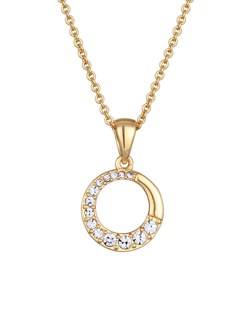 Elli Halskette Damen Messing