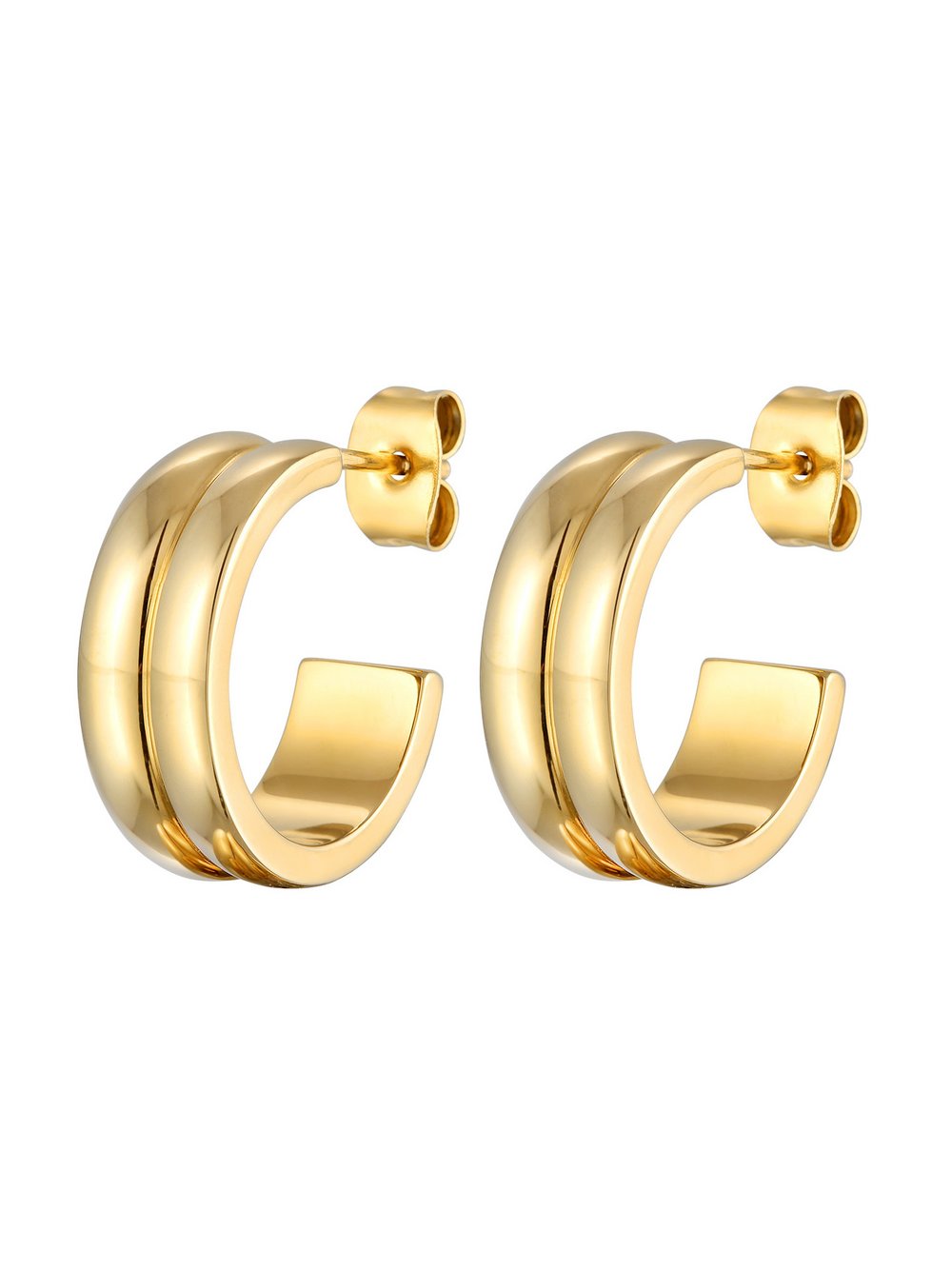 Elli Ohrringe Damen Messing