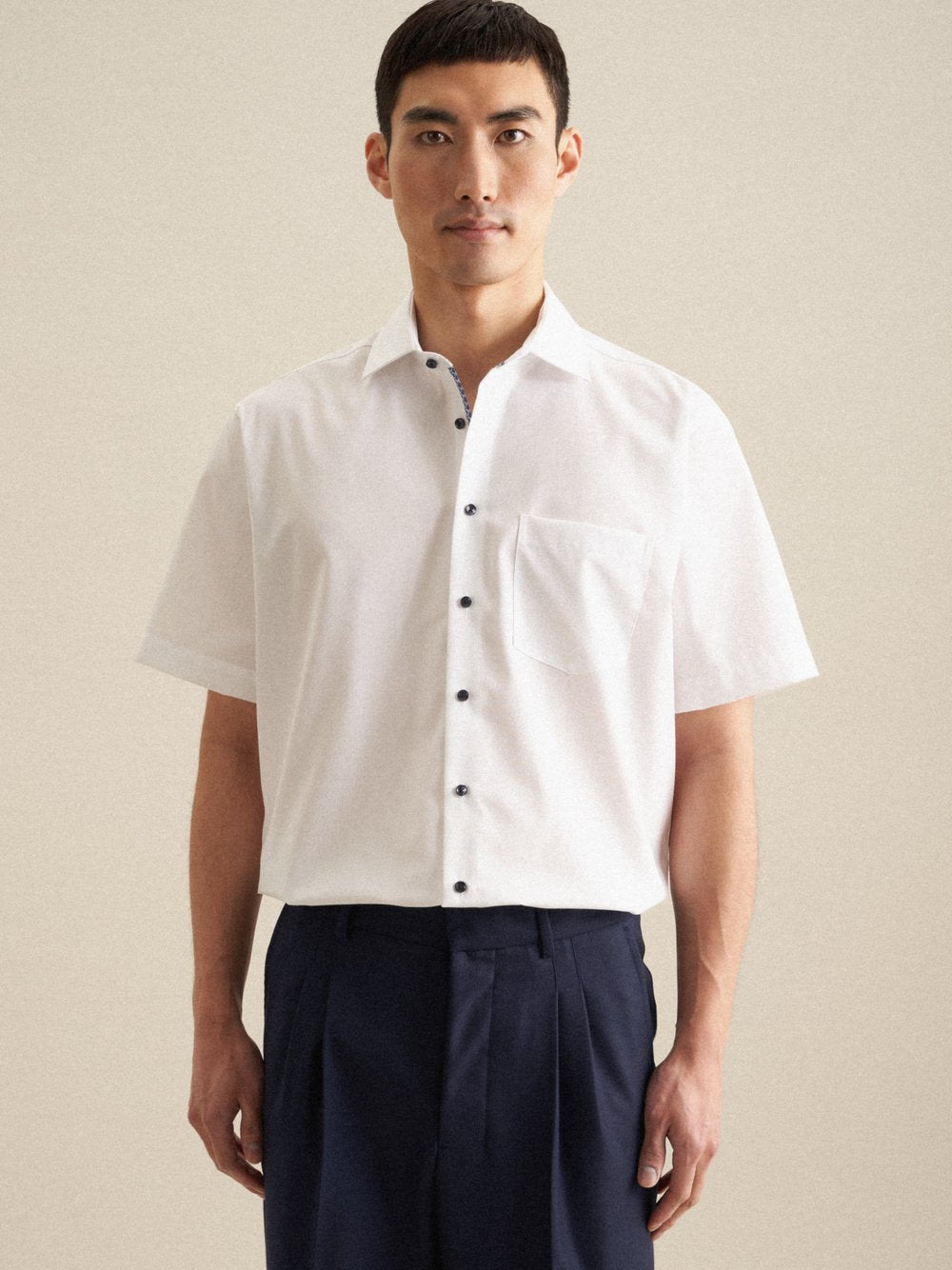 Studio Seidensticker Casual Hemd Herren Regular Fit Baumwolle kariert