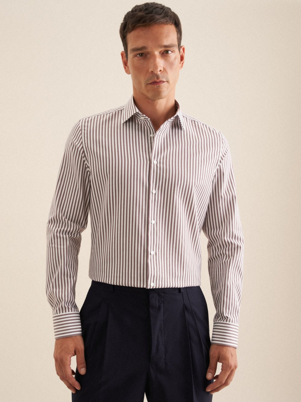 Studio Seidensticker Casual Hemd Herren Regular Fit Baumwolle kariert