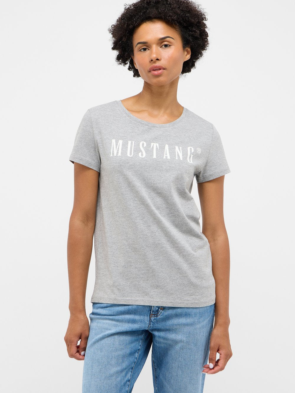 Mustang T-Shirt Damen Baumwolle
