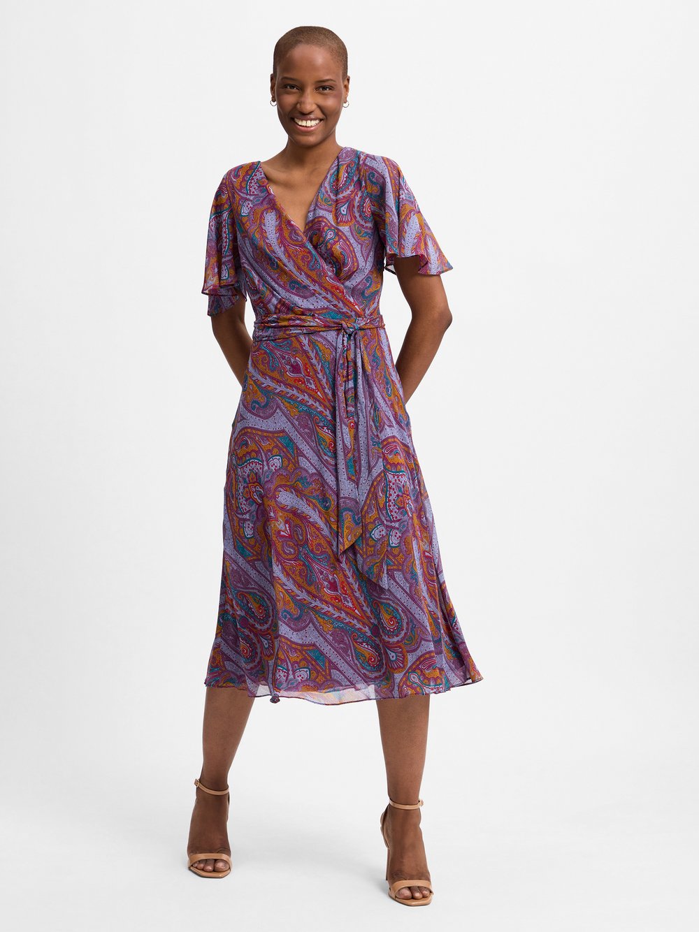 Lauren Ralph Lauren Kleid Damen gemustert