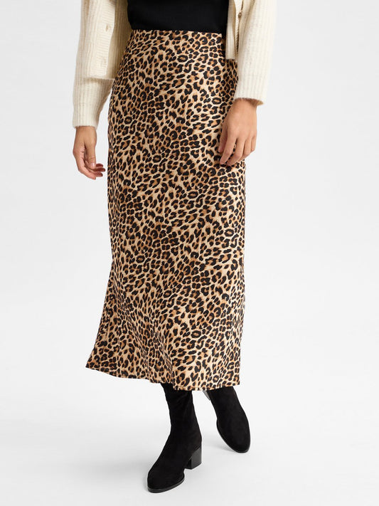 Vila Rock Damen Satin gemustert