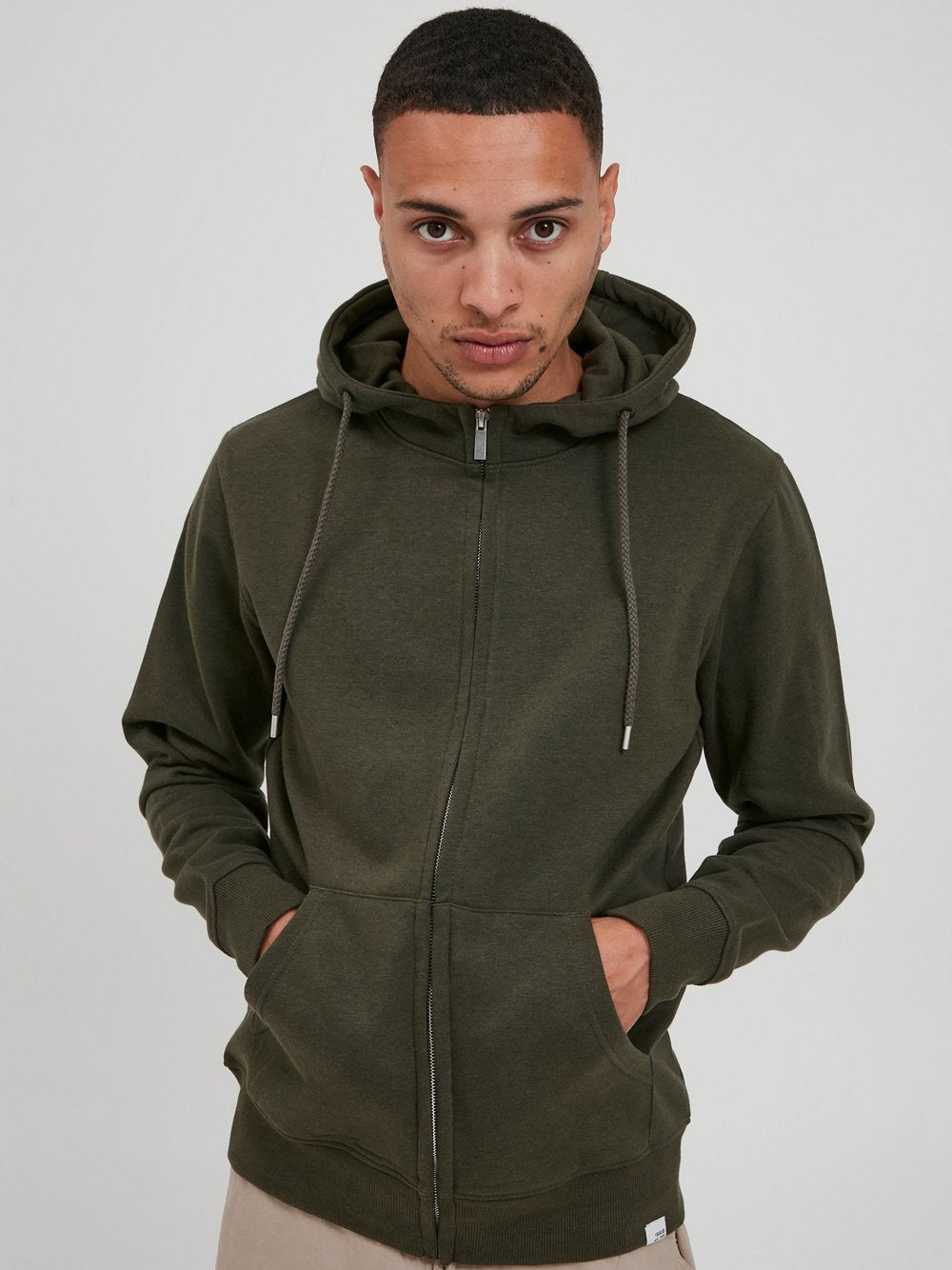 BLEND Kapuzensweatjacke Herren Baumwolle