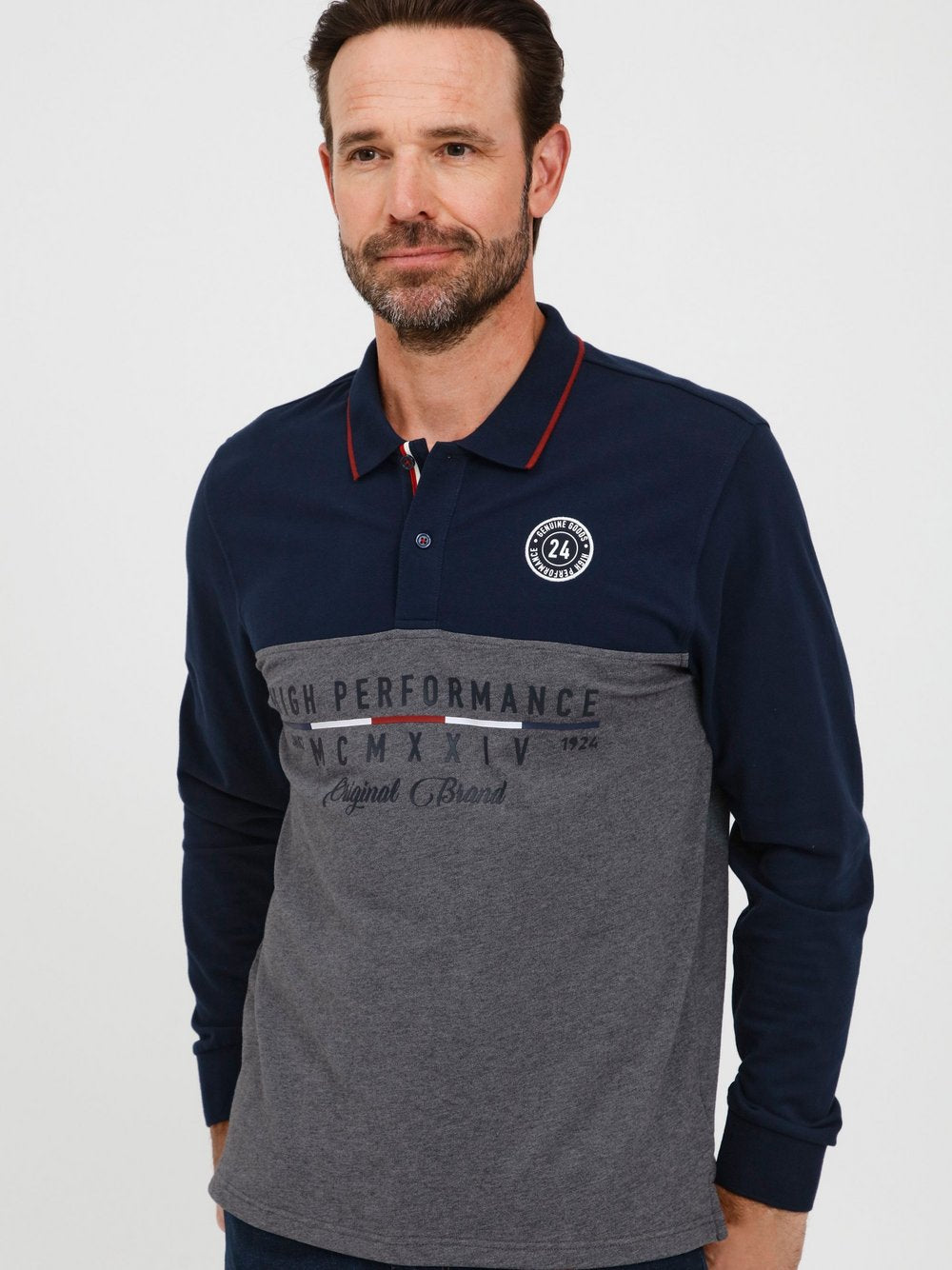 FQ1924 Langarmshirt Herren Baumwolle