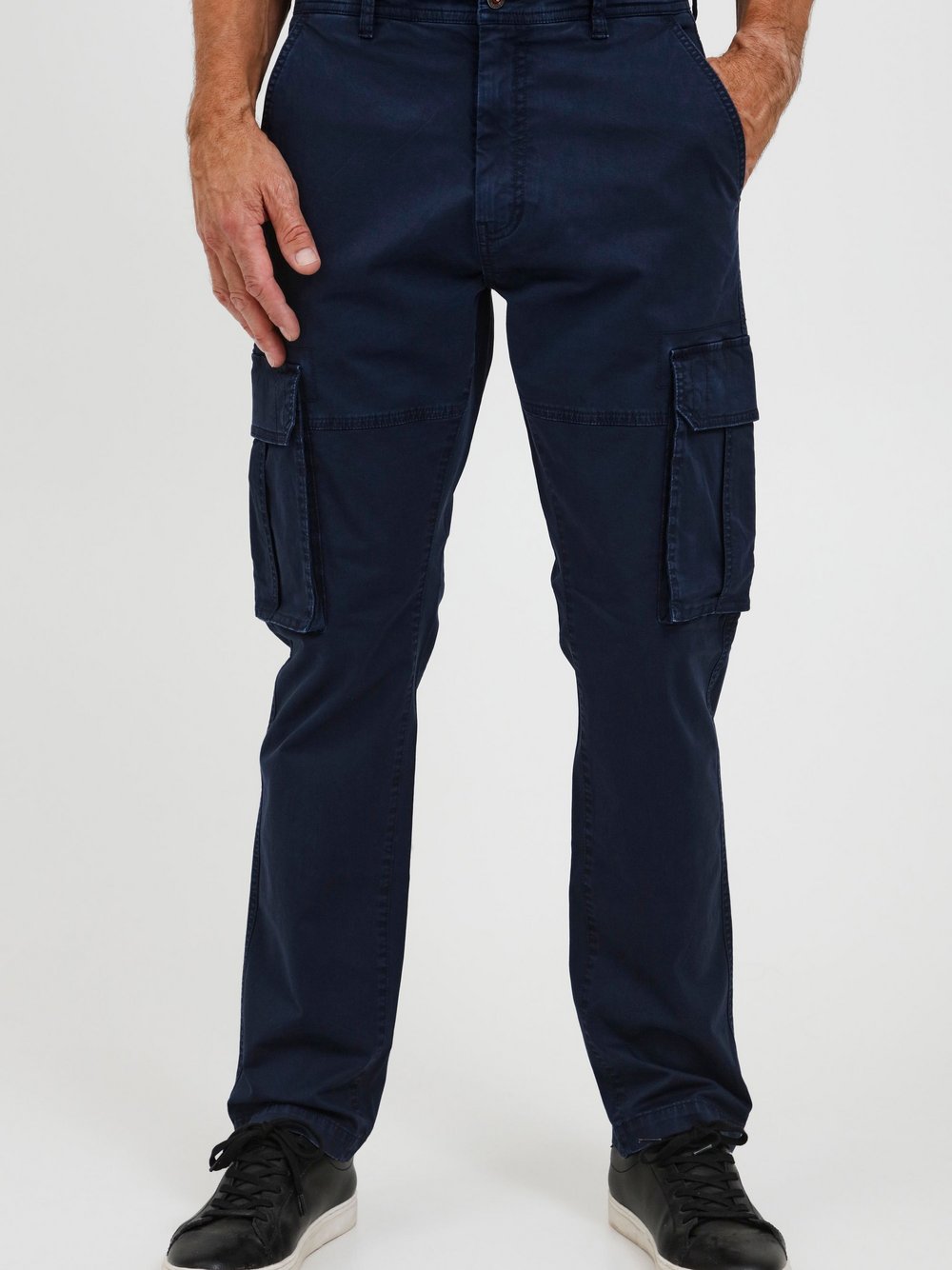 Solid Cargohose Herren Baumwolle