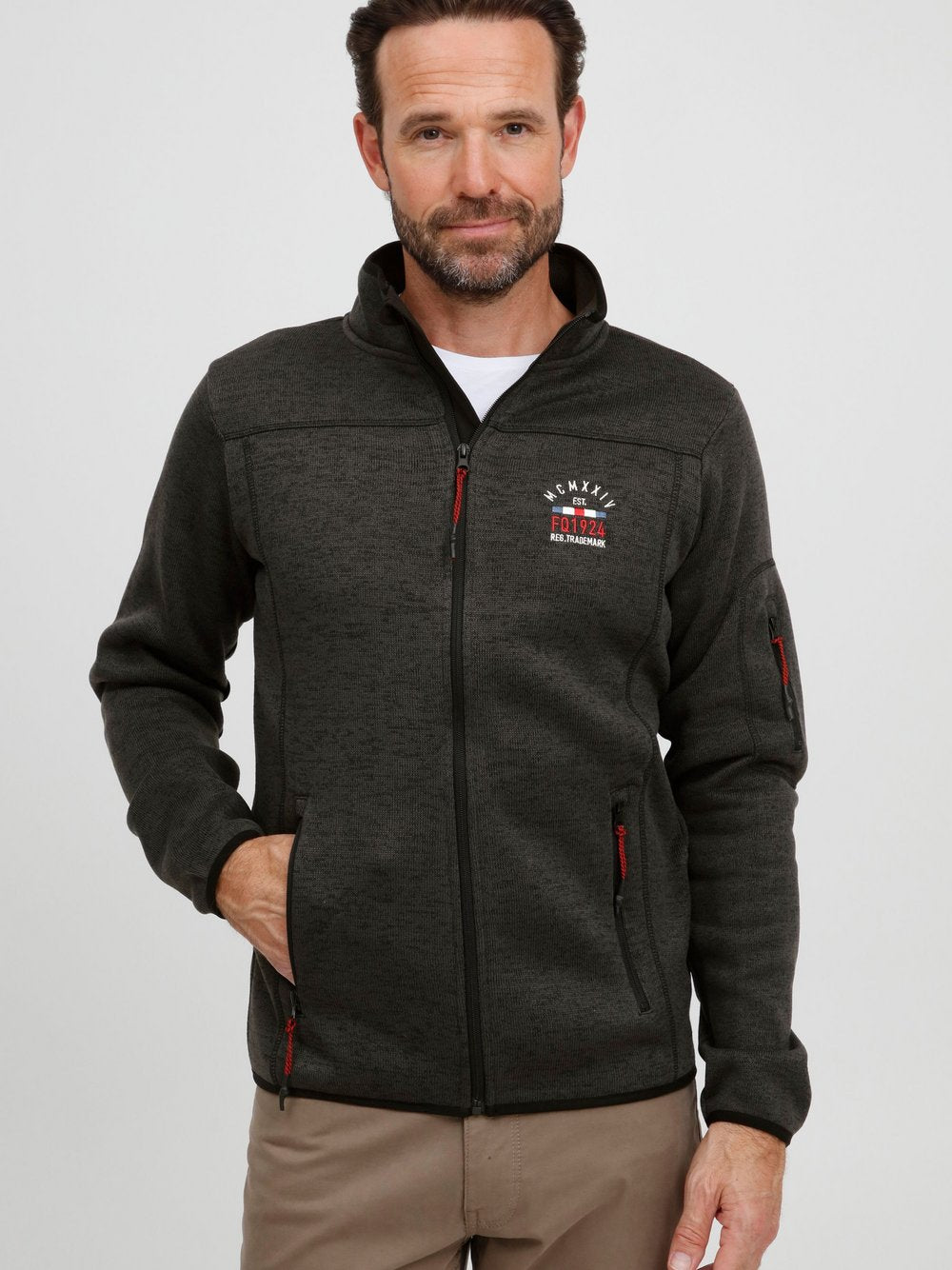 BLEND Fleecejacke Herren