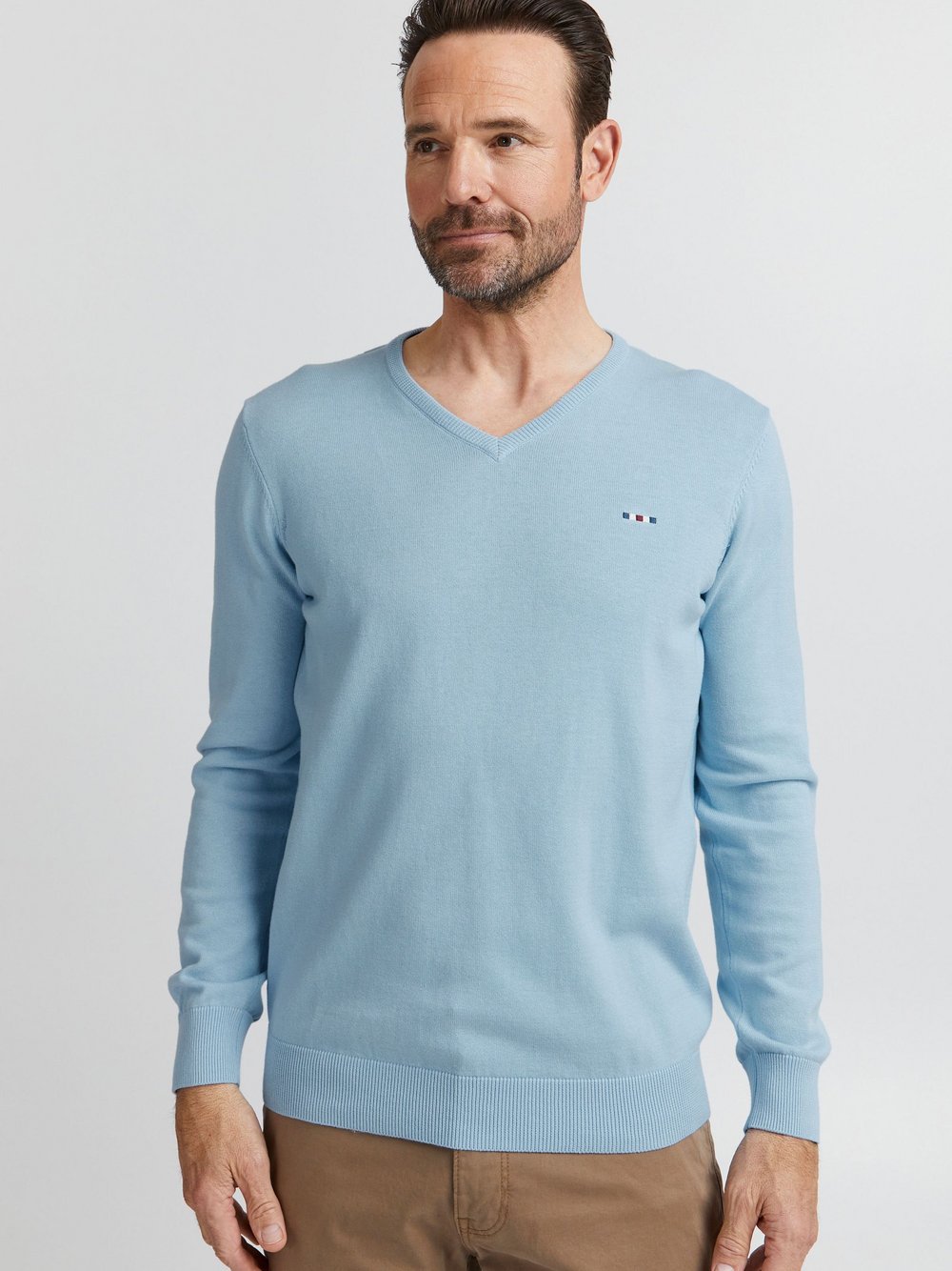 FQ1924 Strickpullover Herren Baumwolle