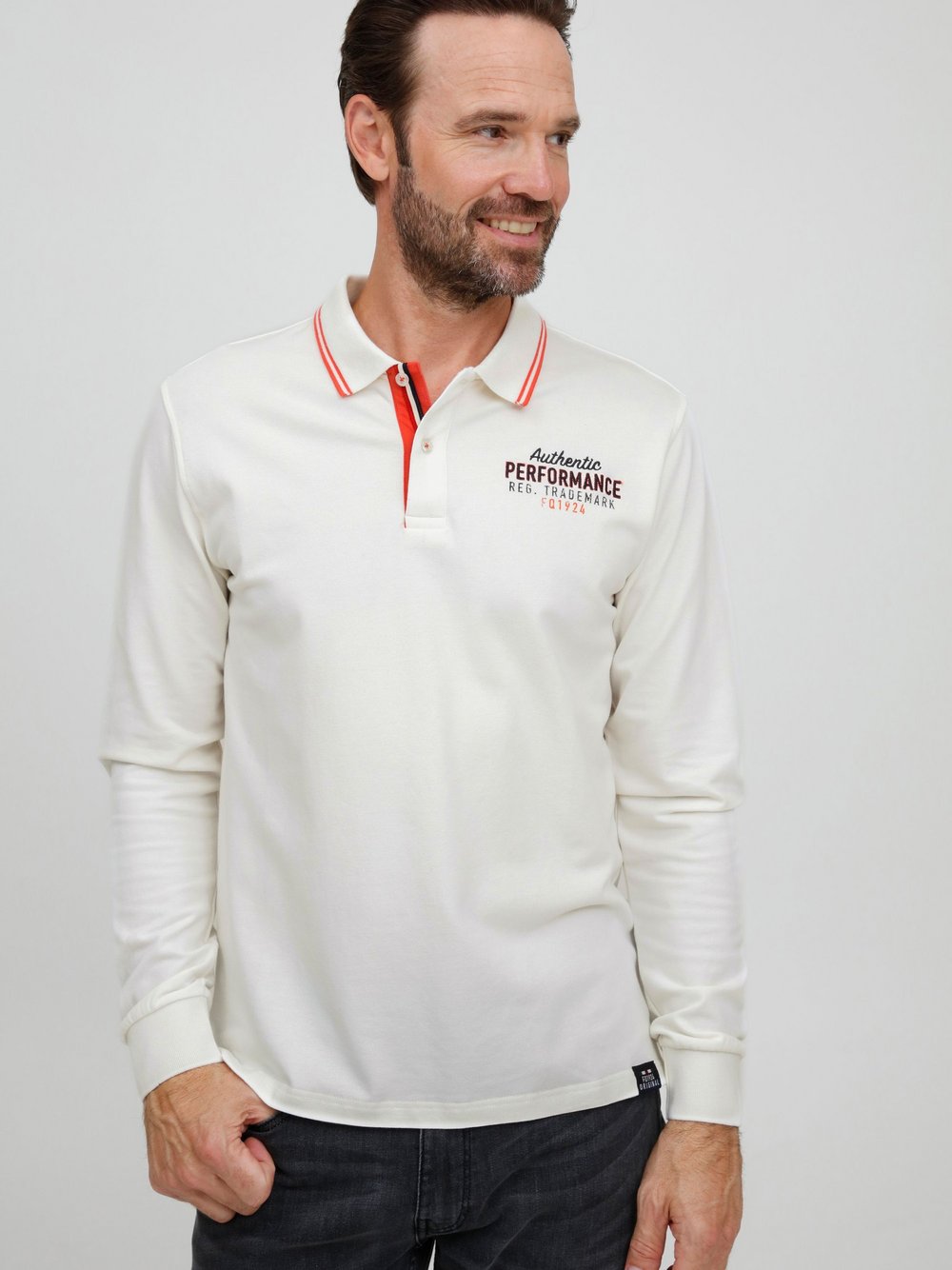 FQ1924 Langarmshirt Herren Baumwolle