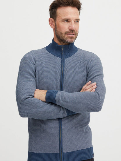 Solid Strickjacke Herren Baumwolle