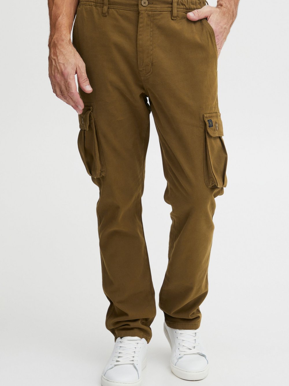 Solid Cargohose Herren Baumwolle