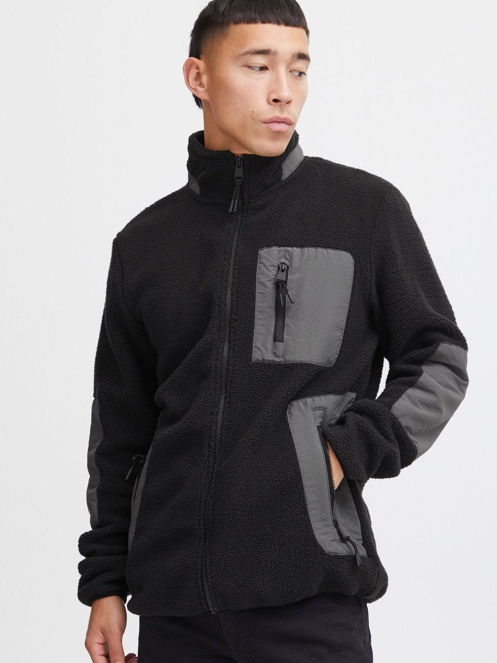 11 Project Fellimitatjacke Herren