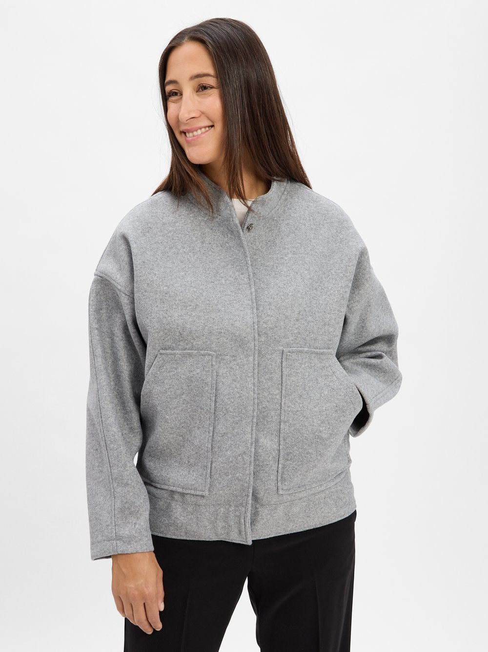 Noisy May Jacke Damen meliert