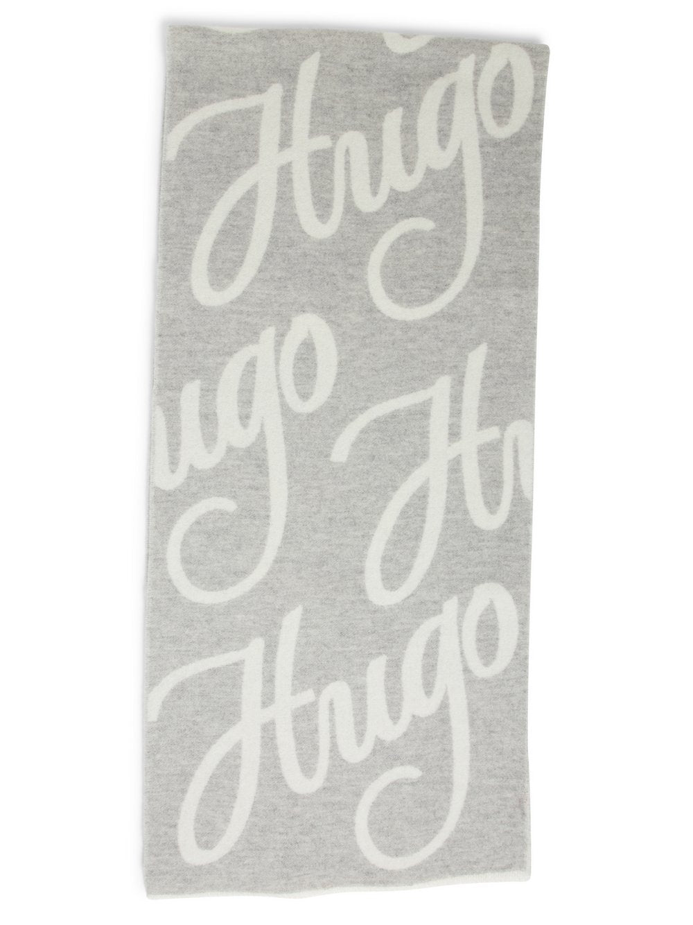 HUGO Webschal Damen Wolle gemustert