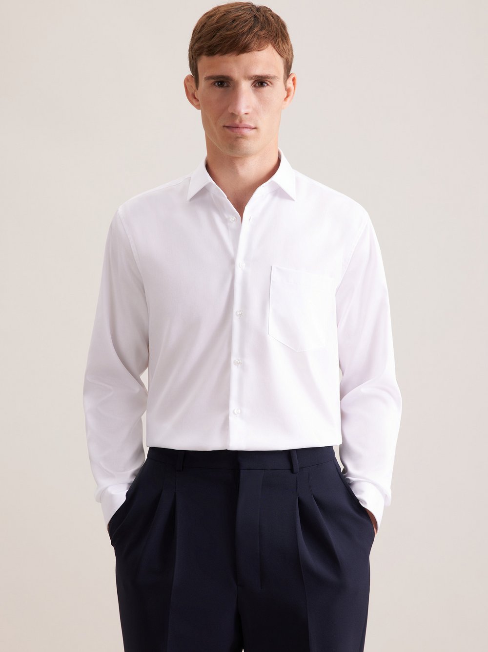 Studio Seidensticker Casual Hemd Herren Regular Fit Baumwolle kariert