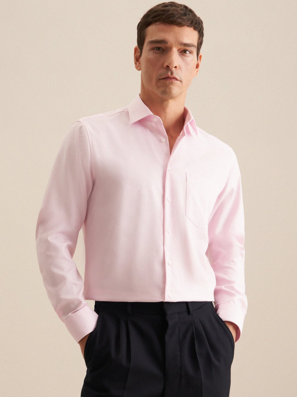 Studio Seidensticker Casual Hemd Herren Regular Fit Baumwolle kariert