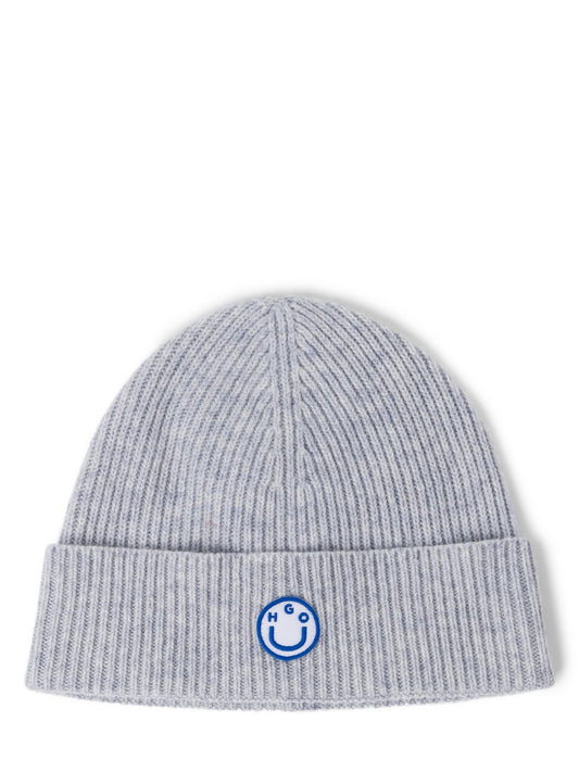 HUGO Mütze mit Schurwoll-Anteil Damen Schurwolle