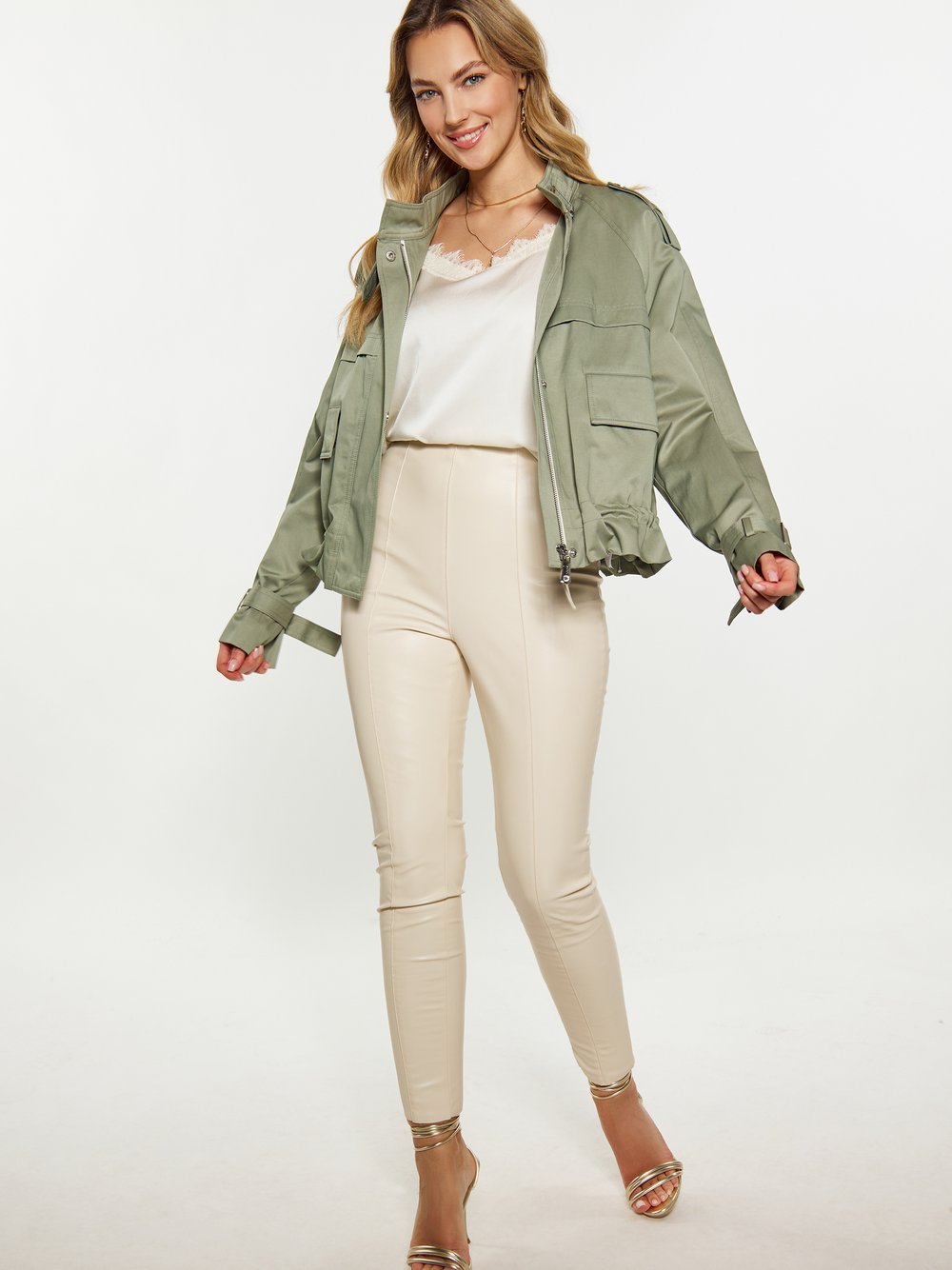 Faina Jacke Damen Baumwolle