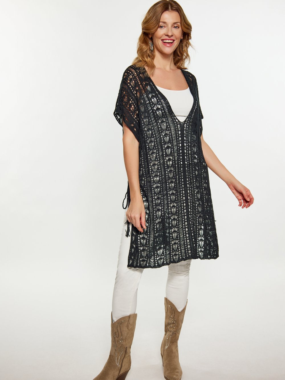 Usha Poncho Damen