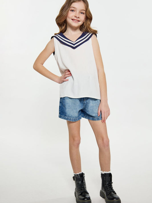 Dreimaster (Kids) Bluse Mädchen Viskose
