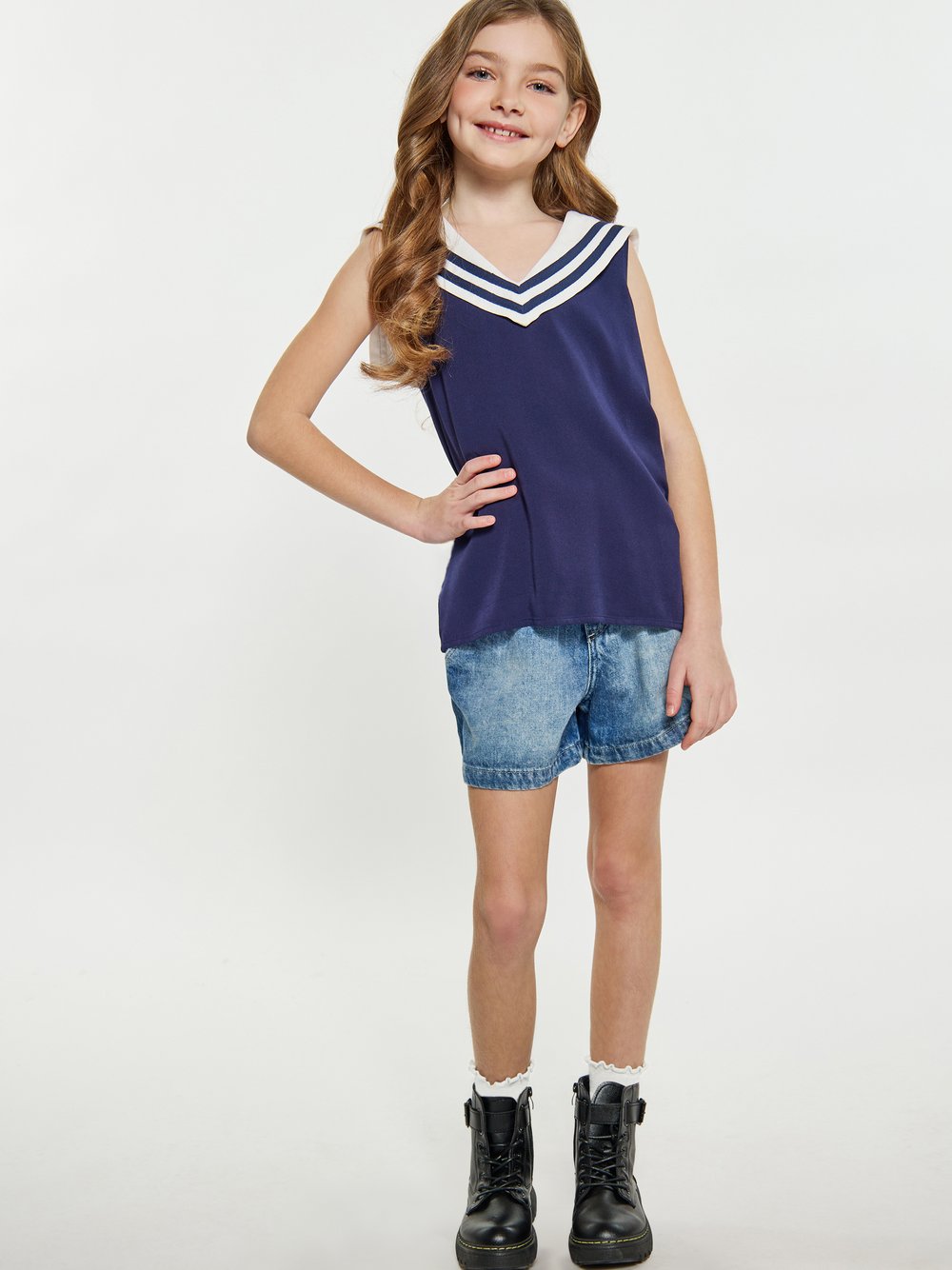 Dreimaster (Kids) Bluse Mädchen Viskose