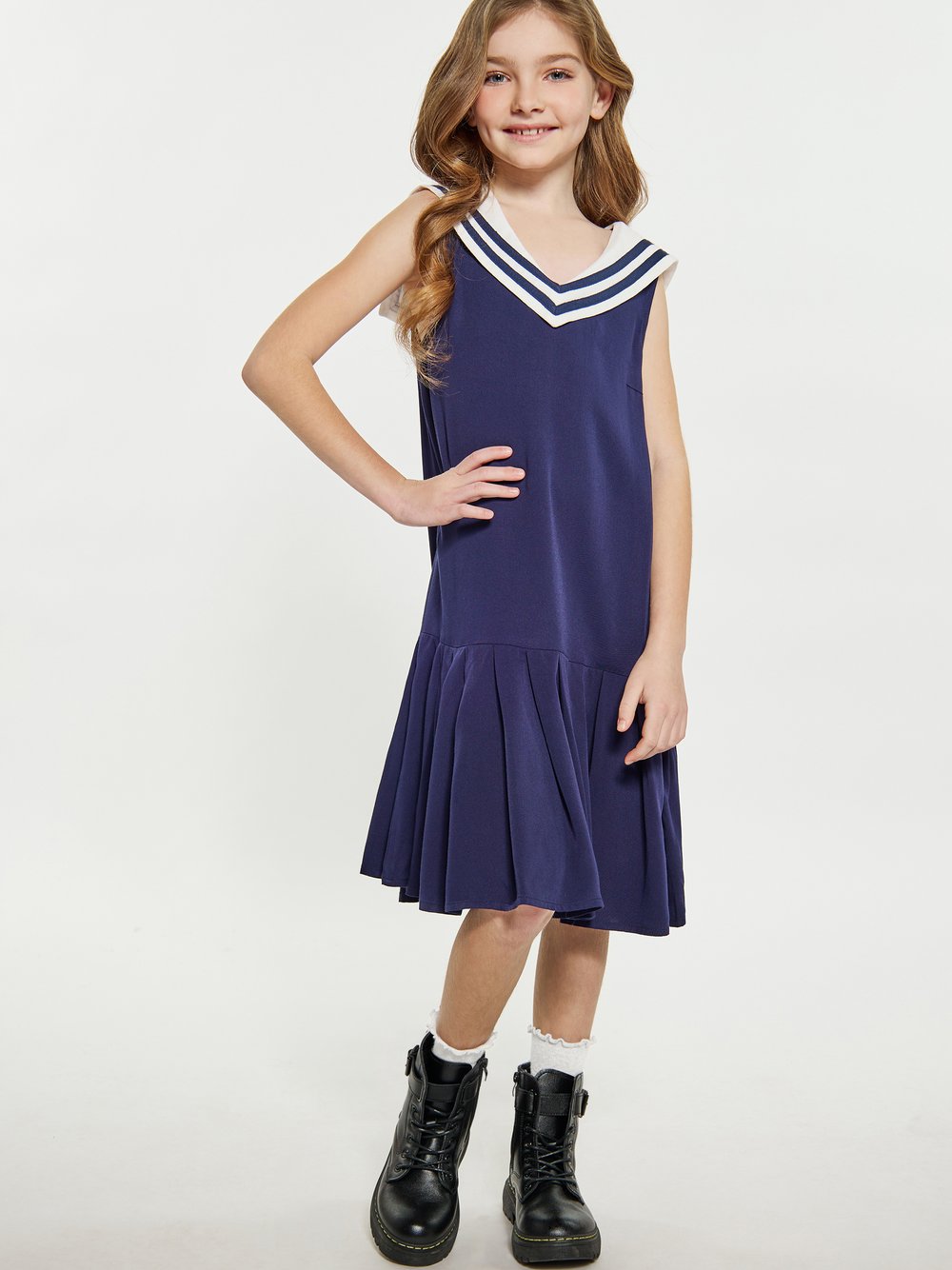 Dreimaster (Kids) Kleid Mädchen Viskose