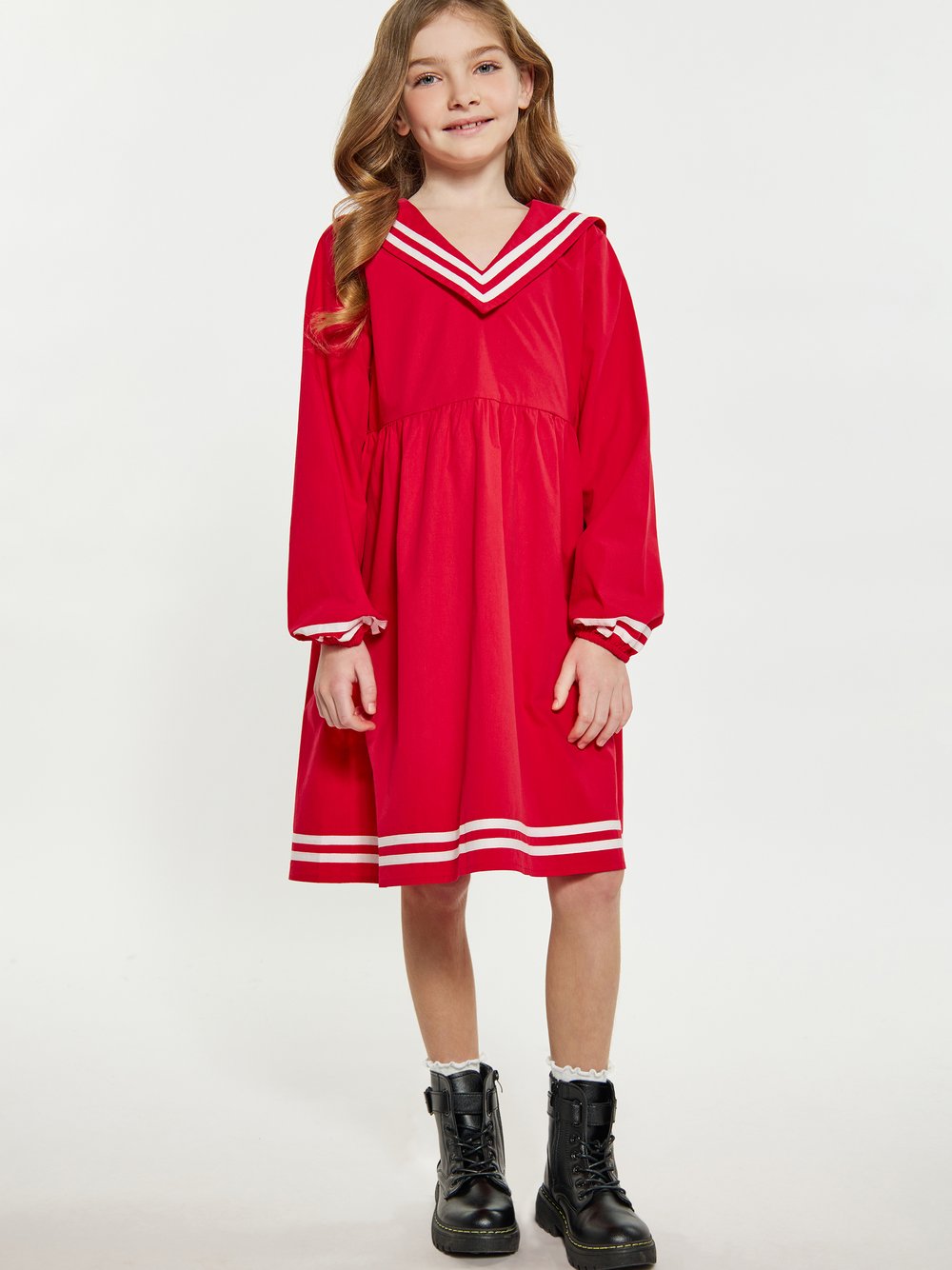 Dreimaster (Kids) Kleid Mädchen Baumwolle