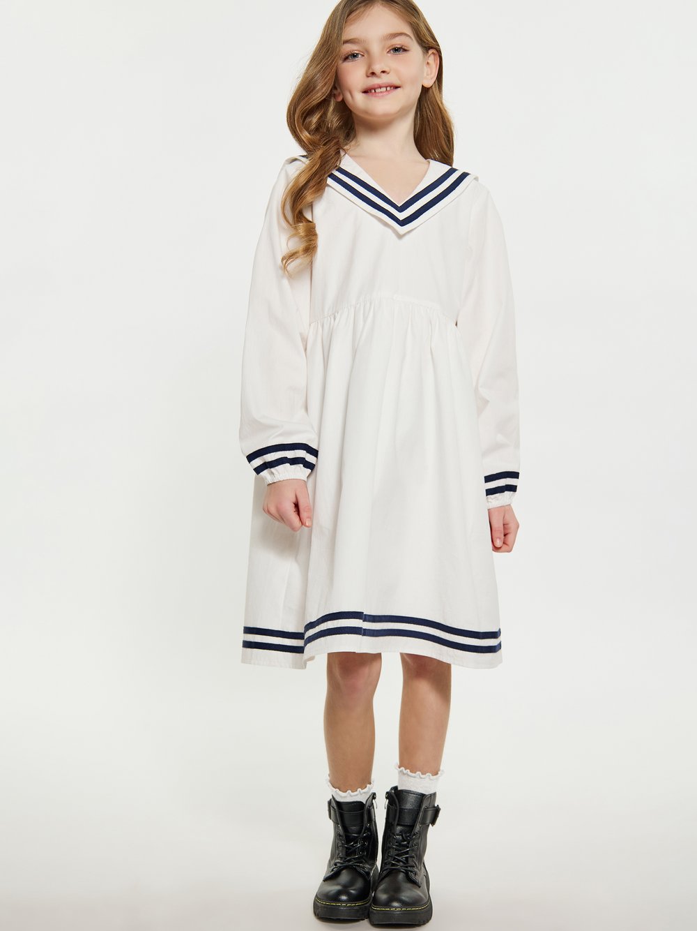 Dreimaster (Kids) Kleid Mädchen Baumwolle
