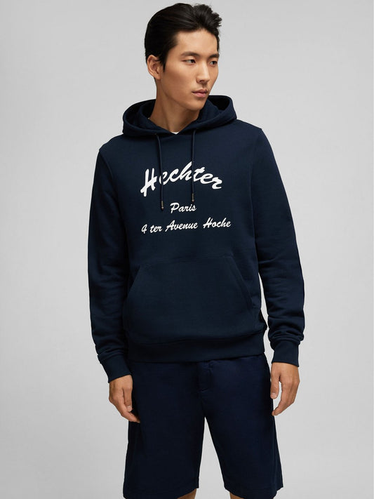 Daniel Hechter Hoodie Herren Baumwolle bedruckt
