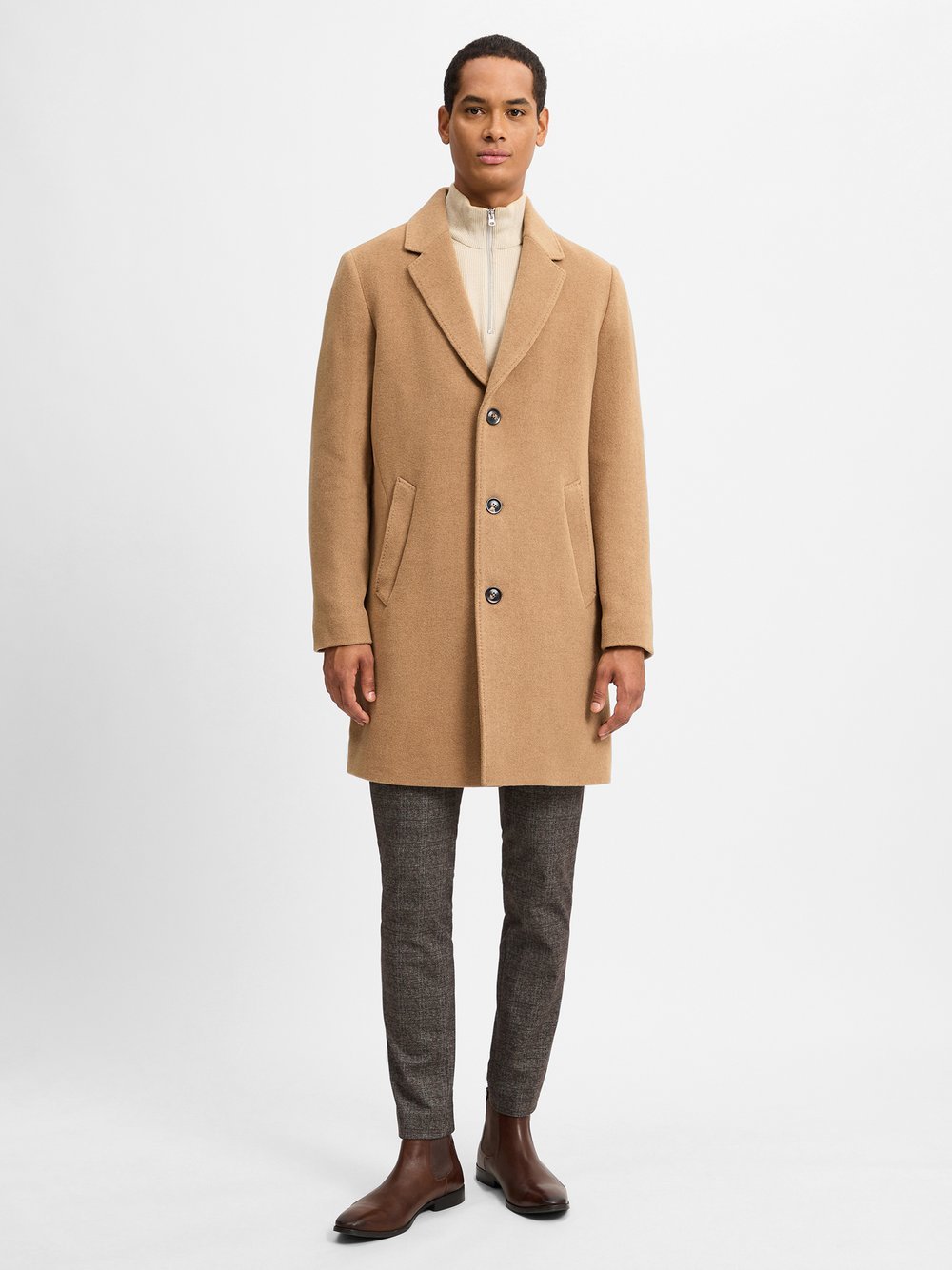 Tommy Hilfiger Wollmantel Herren Wolle