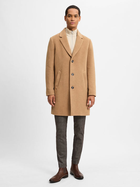 Tommy Hilfiger Wollmantel Herren Wolle