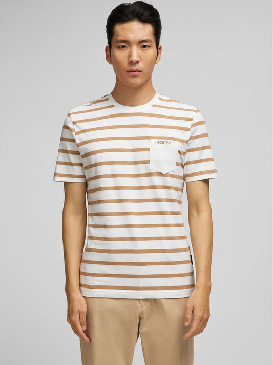 Daniel Hechter Shirt Herren Baumwolle gestreift