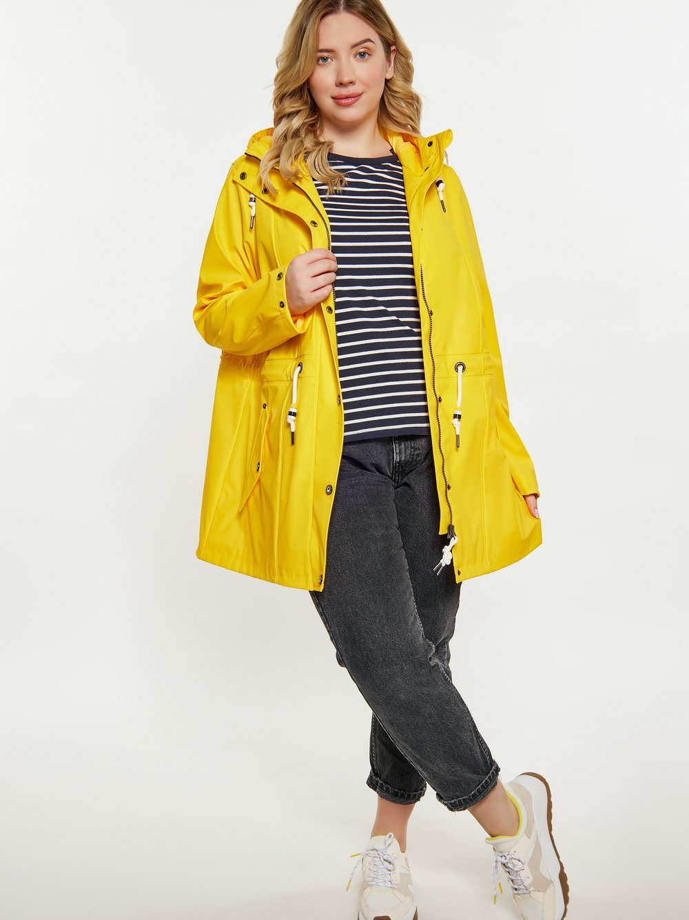 Schmuddelwedda Curvy Regenmantel Damen