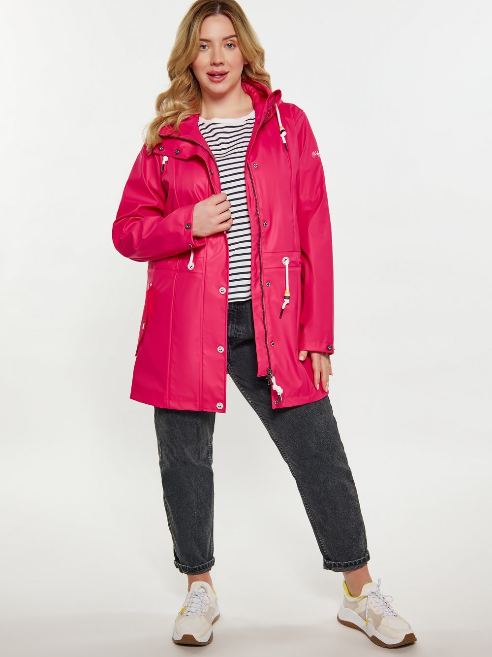 Schmuddelwedda Curvy Regenmantel Damen