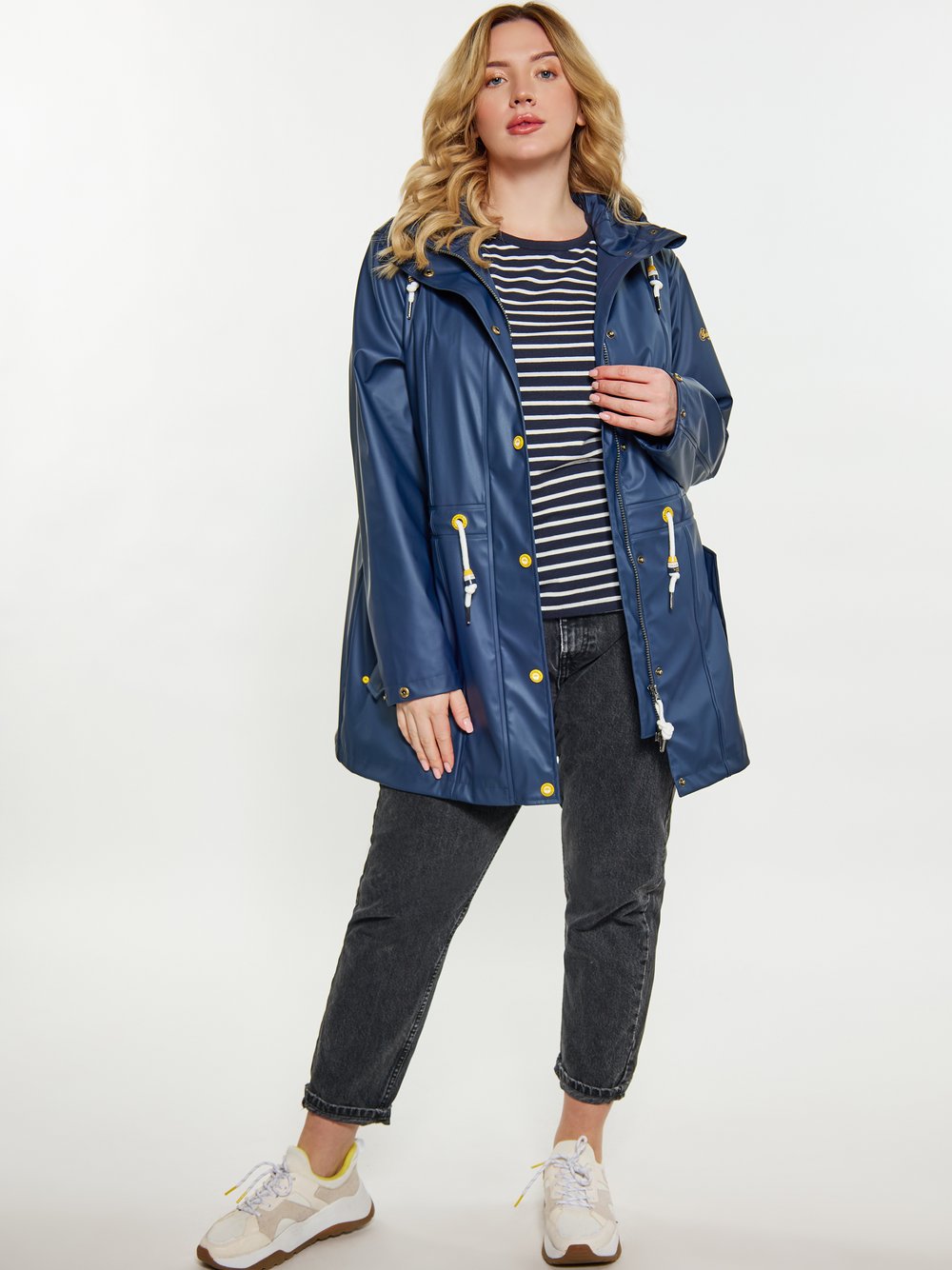 Schmuddelwedda Curvy Regenmantel Damen