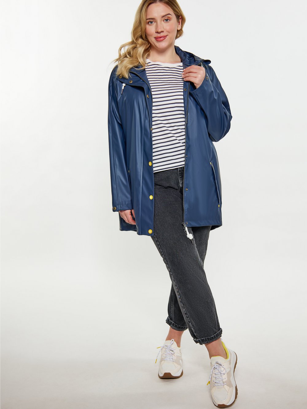 Schmuddelwedda Curvy Regenmantel Damen
