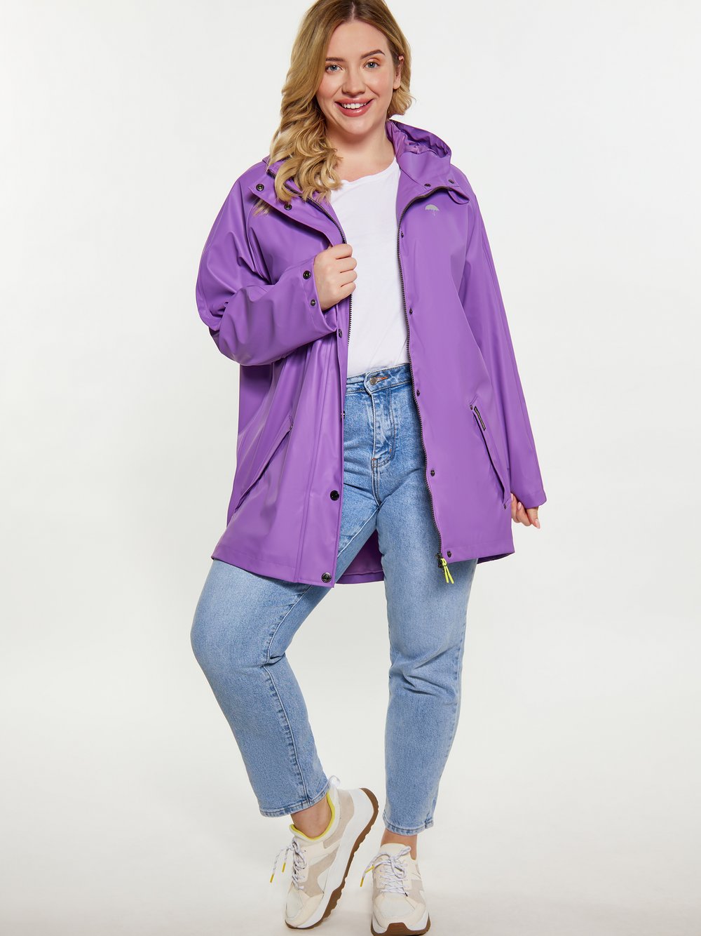 Schmuddelwedda Curvy Regenmantel Damen