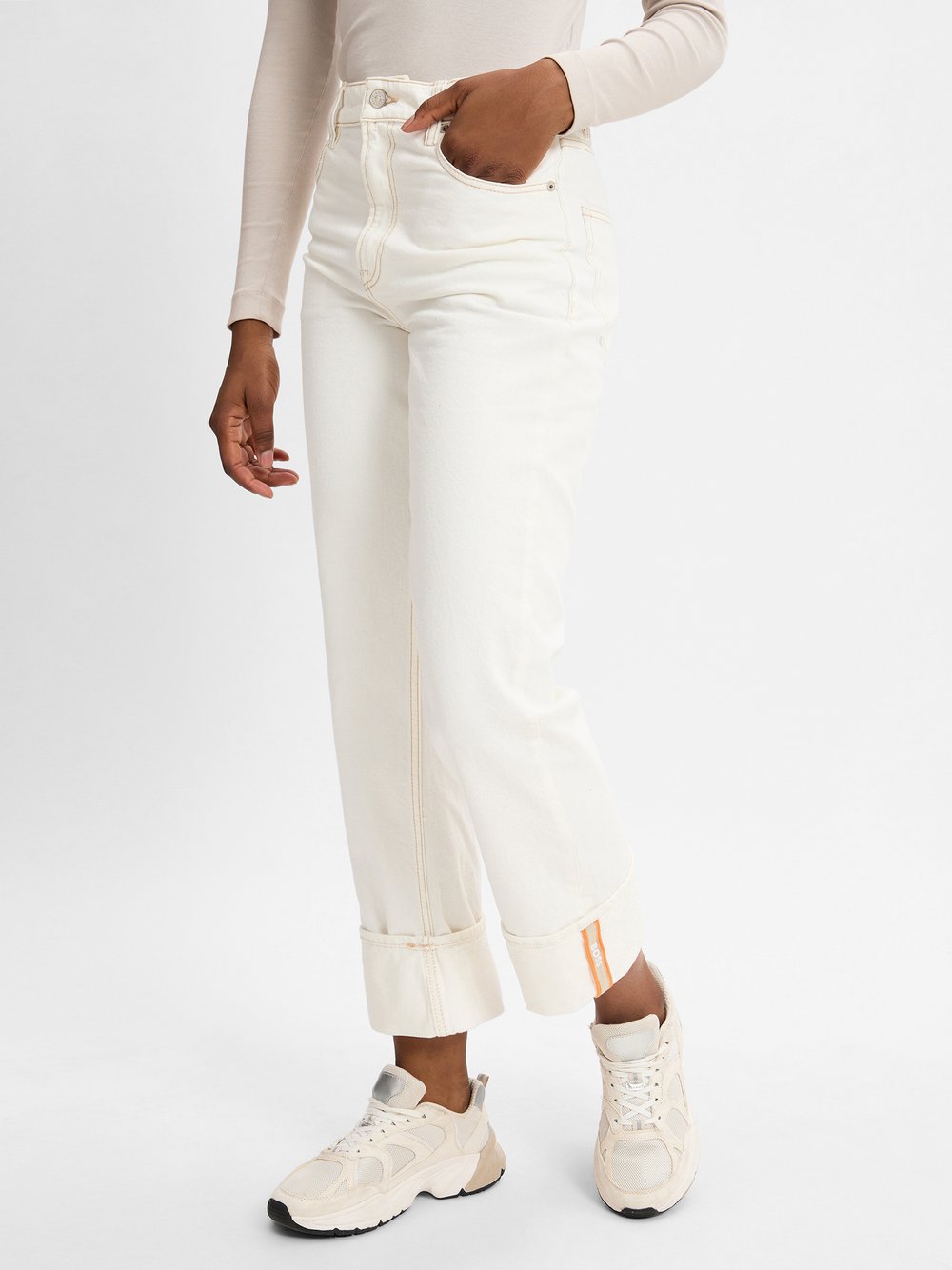 BOSS Jeans C_Ada HR WL Damen Baumwolle