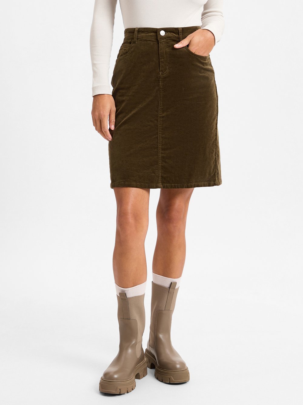 Marie Lund Minirock Damen Baumwolle