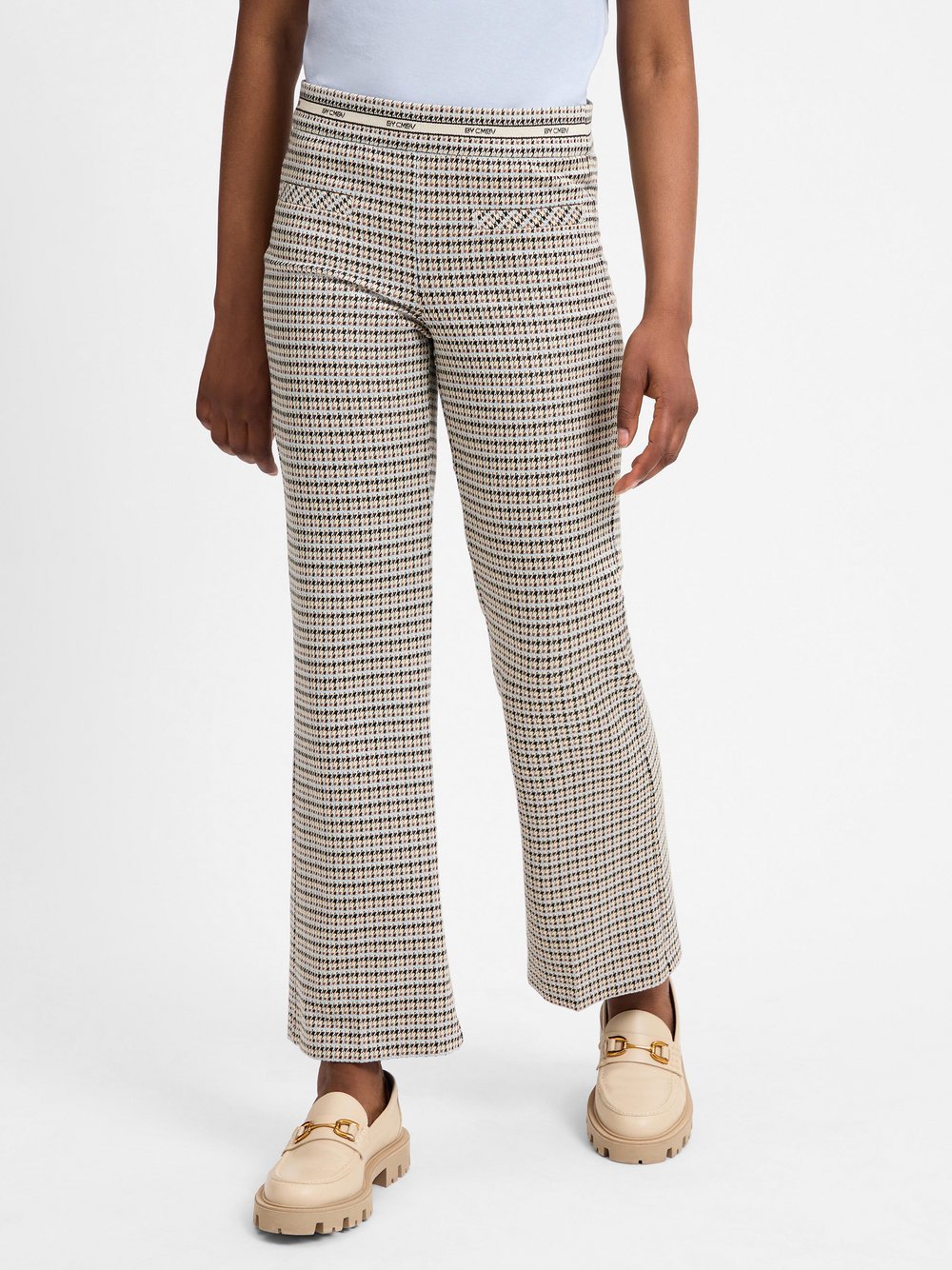 Cambio Hose Damen Viskose gemustert