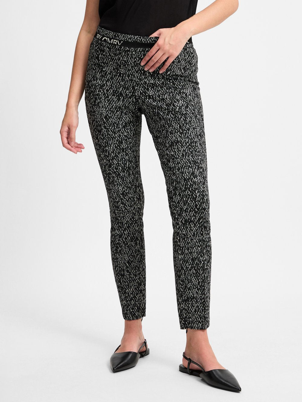 Cambio Hose Damen Stretch gemustert