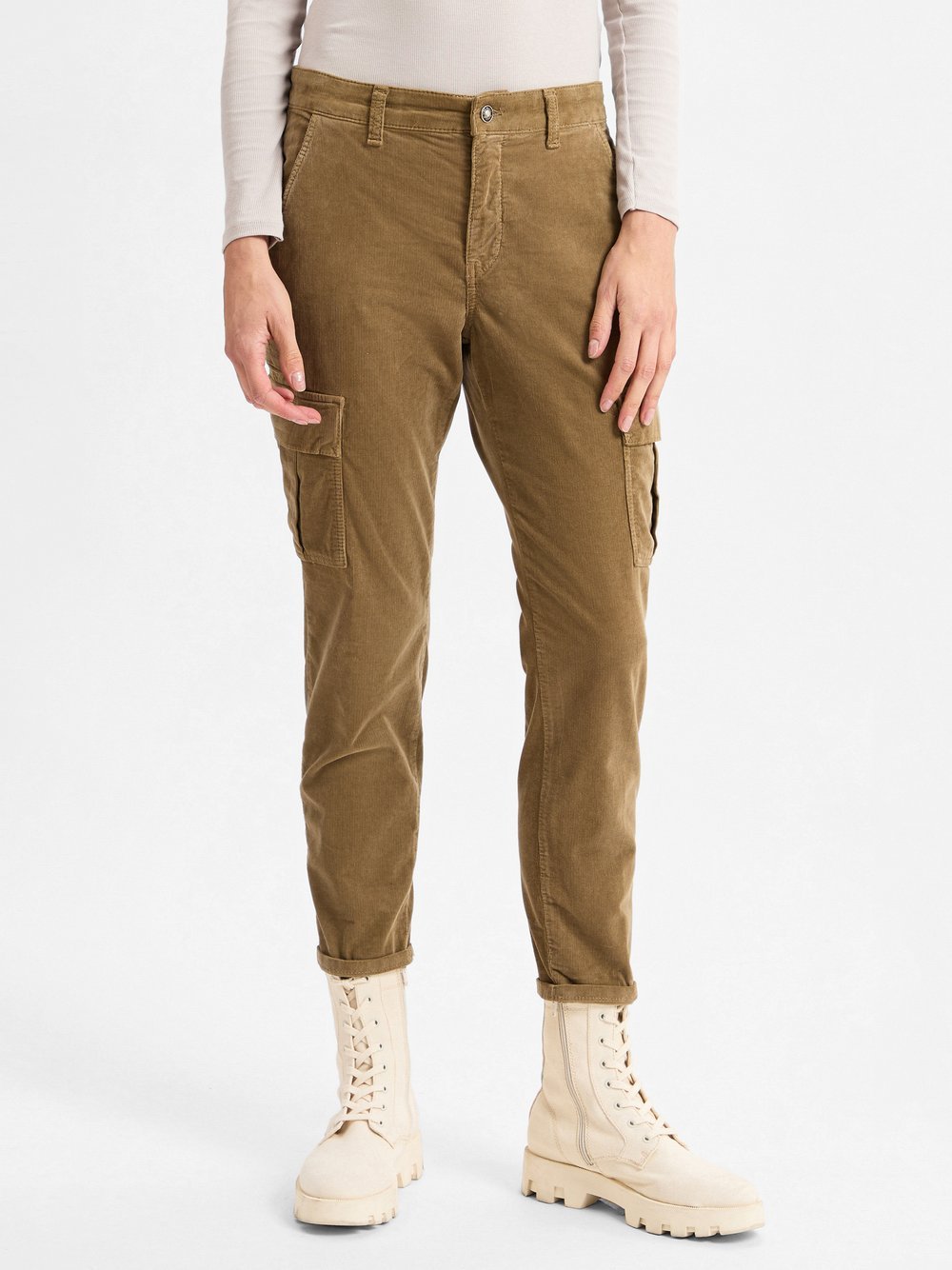 MAC Cordhose Damen Baumwolle