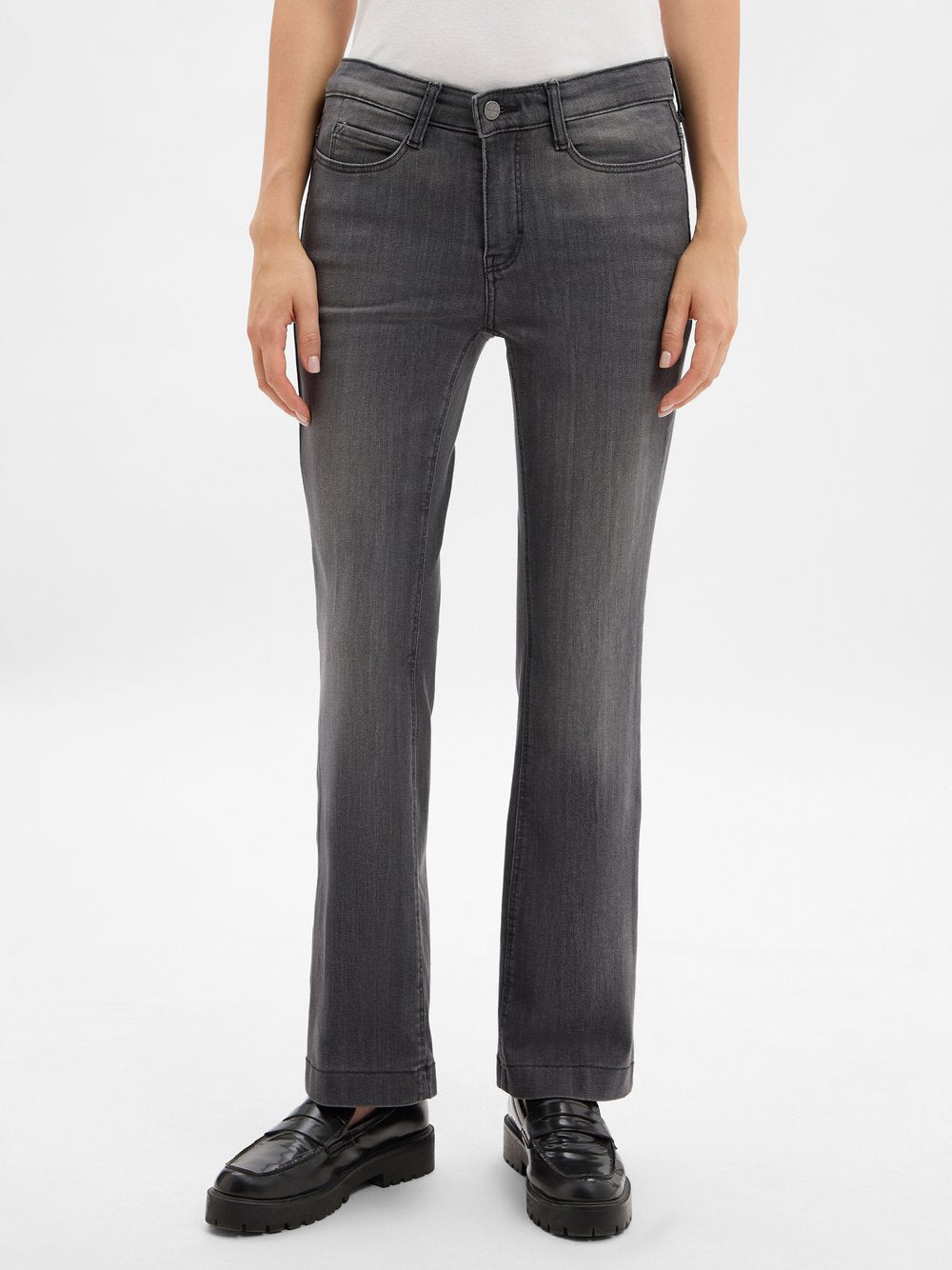 MAC Jeans Damen Baumwolle meliert