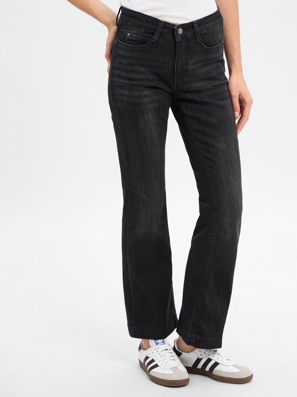MAC Jeans Damen Baumwolle meliert
