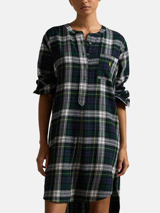 Polo Ralph Lauren Nachthemd Damen Jersey kariert